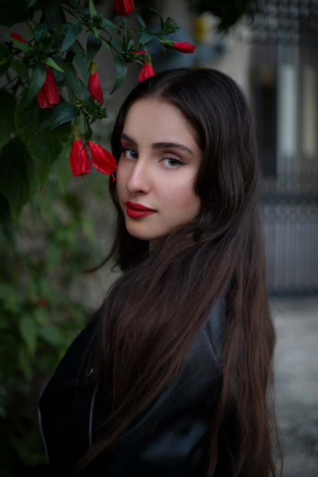 Biker Style Leather Jacket